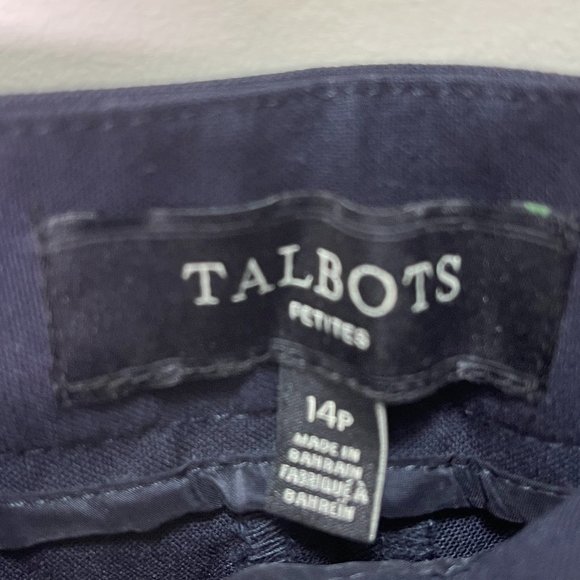 Talbots Straight Leg Pants sz 14 Petite - Picture 4 of 9